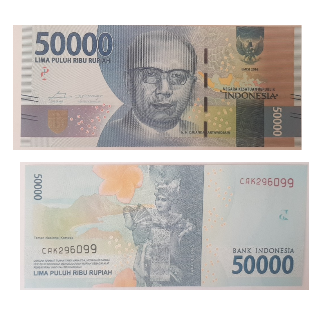 Indonesia #159a   50,000 Rupiah